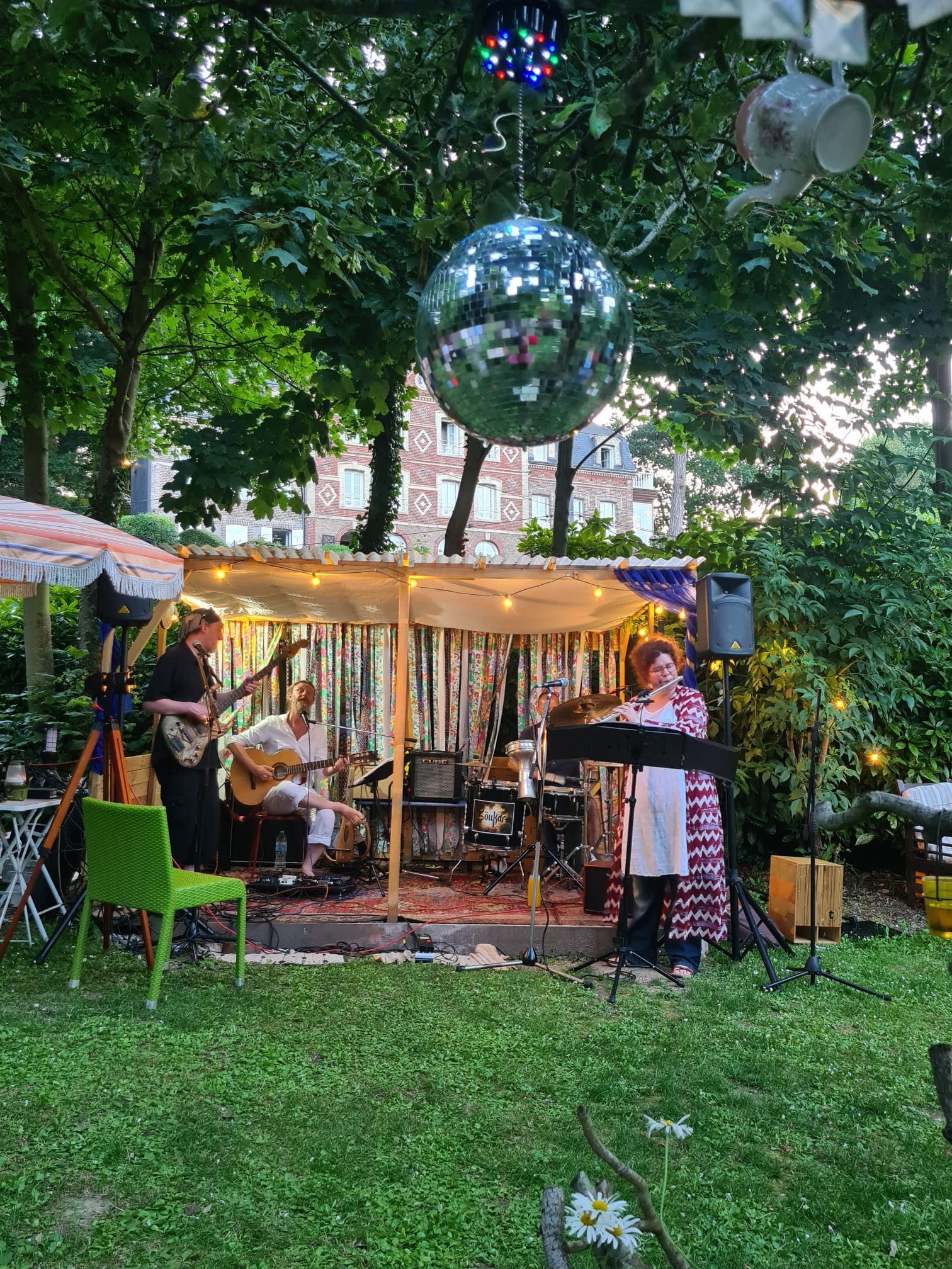 Concert guinguette en plein air